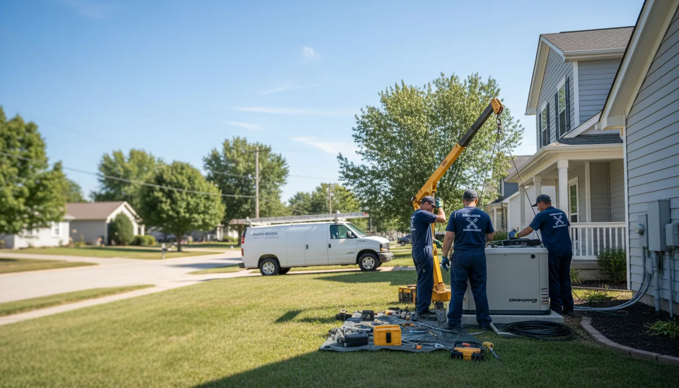 Generator Installation in Kosse, TX near me